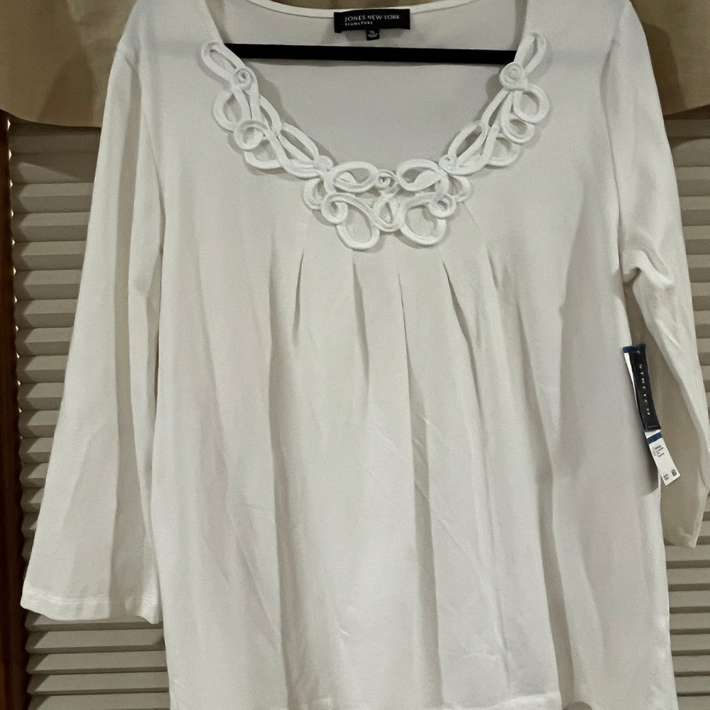 Jones New York White Women's Top